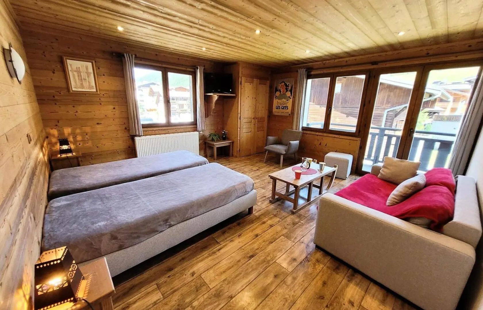 Residence Beau Sejour - 3 Pieces Pour 6 Personnes 551 Les Gets
